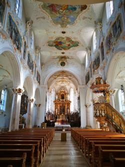 Innenansicht Kloster Mariastein